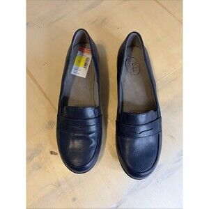 Lifestride Simply Comfort MALA Penny Loafers Women 8M Blue Slip Ons New